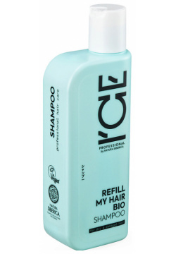 ICE BY NATURA SIBERICA Шампунь для сухих и повреждённых волос Refill My Hair Bio Shampoo ICE170072