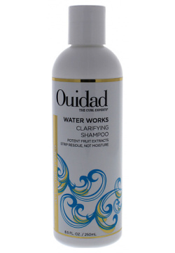 OUIDAD Шампунь для глубокого очищения кудрявых волос хелатирующий Water Works ODD000006