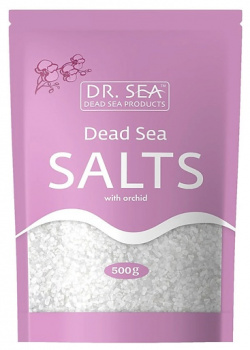 DR  SEA Натуральная минеральная соль Мертвого моря обогащенная экстрактом орхидеи 500 0 MPL005898