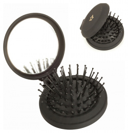 ЛЭТУАЛЬ Складная расческа для волос с зеркалом LTA012043