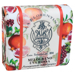 LA FLORENTINA Мыло Pomegranate & Red Grape  Гранат и Красный Виноград 106 0 MPL007547