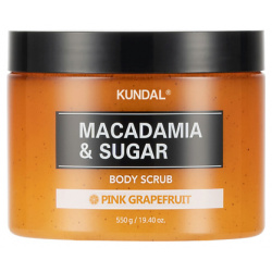KUNDAL Скраб для тела Розовый грейпфрут Macadamia & Sugar Body Scrub KDL000051
