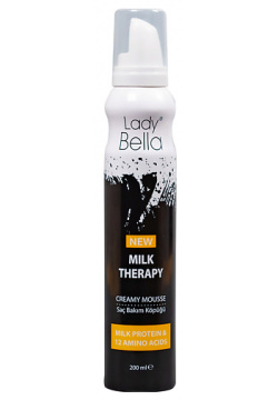LADY BELLA Крем мусс для волос Milk Therapy  200 0 MPL166435