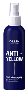 OLLIN PROFESSIONAL Нейтрализующий спрей для волос Anti Yellow Neutralizing Spray OLL000182