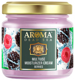 AROMA DEAD SEA Универсальный крем Лесные ягоды Multiuse Moisturizer Cream Berries 100 MPL194645