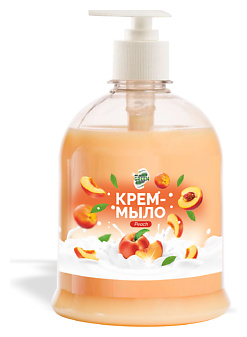 MR GREEN Крем мыло увлажняющее сладкий персик 500 0 MPL276132