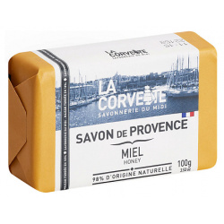 LA CORVETTE Мыло туалетное прованское для тела Мёд Savon de Provence Honey COR270729