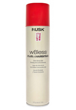 RUSK Лак для волос экстра сильной фиксации W8less Plus Extra Strong Hold Shaping and Control Hairspray RUK000037