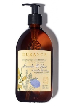 DURANCE Марсельское жидкое мыло Лаванда и травы Прованса Lavender & Broom 500 MPL213183