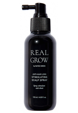 RATED GREEN Спрей против выпадения волос Real Grow Stimulating Scalp Spray RTD000018
