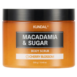 KUNDAL Скраб для тела Цветок вишни Macadamia & Sugar Body Scrub KDL000050