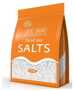 DR  SEA Натуральная минеральная соль Мертвого моря обогащенная экстрактом апельсина 1200 0 MPL005897