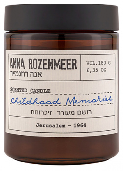 ANNA ROZENMEER Ароматическая свеча «Childhood Memories» AR2100008