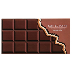 ЛЭТУАЛЬ Палетка теней для век с ароматом шоколада  8 оттенков COFFEE POINT LT5001285