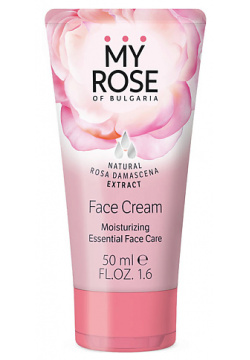 MY ROSE OF BULGARIA Крем для лица увлажняющий Face Cream Moisturising 50 MPL028969
