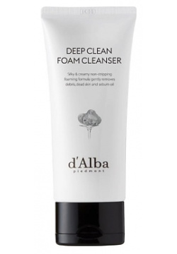 D`ALBA Пенка для умывания White Truffle Deep Clean Foam Cleanser 80 MPL147590