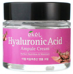 EKEL Крем для лица с Гиалуроновой кислотой Ампульный Ampule Cream Hyaluronic Acid 70 MPL091443