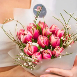 FLOWERY Букет "Тюльпан + Гениста М" MPL302460