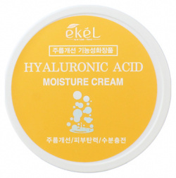 EKEL Крем для лица с Гиалуроновой кислотой увлажняющий Moisture Cream Hyaluronic Acid 100 MPL092178