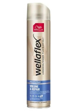 WELLA Лак для волос Volume & Repair  Объем и восстановление 250 0 MPL295953 W