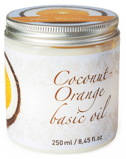 THAI TRADITIONS Кокосовое масло массажное натуральное для тела лица волос от растяжек Кокос Апельсин 250 0 MPL063903