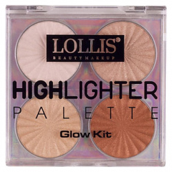 LOLLIS Хайлайтер для лица Highlighter Palette Glow Kit MPL293901