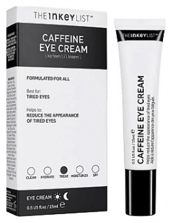 THE INKEY LIST Крем для век Caffeine Eye Cream против отеков и темных кругов 15 0 MPL312387