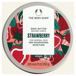 THE BODY SHOP Увлажняющий баттер для тела Strawberry нормальной кожи 200 0 MPL319261