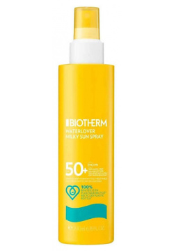 BIOTHERM Солнцезащитный спрей для нормальной и чувствительной кожи Waterlover Milky Sun Spray SPF50 200 0 MPL295787
