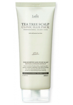 LADOR Маска для кожи головы Tea Tree Scalp Clinic Hair Pack 200 0 MPL300929