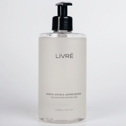 LIVRE Жидкое мыло для рук и тела парфюмированное с дозатором 450 0 MPL318331