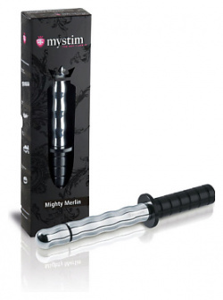 MYSTIM Электростимулятор фаллоимитатор с ручкой Mighty Merlin MPL025733