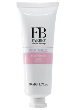 FB FAEBEY Крем для лица PINK SHIELD Facial Cream Rose + Retinol 50 0 MPL296892