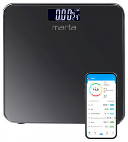 MARTA Весы напольные электронные умные MT 1684 MPL321585