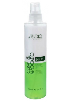 STUDIO Двухфазная сыворотка для волос с маслами Авокадо и Оливы 200 0 MPL309085