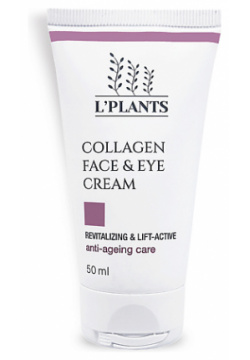 LPLANTS Омолаживающий лифтинг крем для лица и век с коллагеном Collagen Face & Eye Cream 50 0 MPL300403