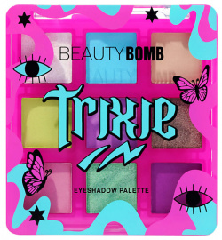 BEAUTY BOMB Палетка теней Trixie BBM000183