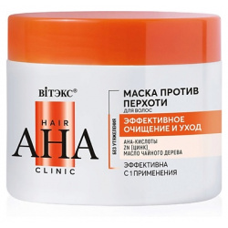 ВИТЭКС Hair AHA Clinic Маска против перхоти для волос эффективное очищение и уход 300 0 MPL299712