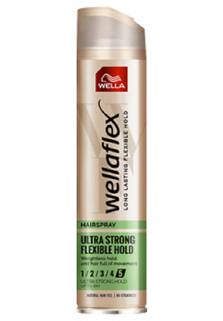 WELLA Лак для волос Wellaflex Эластичная укладка суперсильная фиксация 250 0 MPL306750