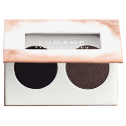 LUMENE Компактные тени для век Bright Eyes Eyeshadow Duo MPL325193