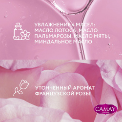 CAMAY Мыло твердое парфюмированное мультипак с ароматом французской розы Romantique CMY000015