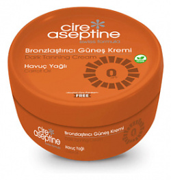 CIRE ASEPTINE Крем для загара 0 SPF с морковным маслом Dark Tanning Cream Carrot Oil 100 MPL326557
