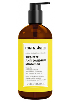 MARU·DERM Шампунь для волос SLES Free Anti Dandruff Shampoo 400 0 MPL322631