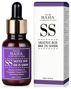 COS DE BAHA Сыворотка для лица проблемной кожи SS Salicylic Acid BHA 2% Serum 70 0 MPL325399