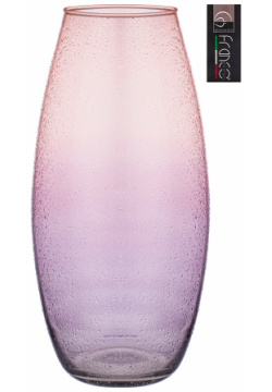 Ваза Violet pink drops (37 см) Franco fnc893188