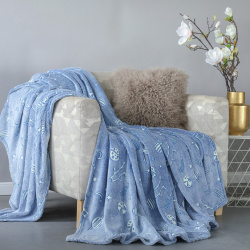 Покрывала  подушки одеяла для малышей DAILY by T dbt892369 Детский плед Фаторри цвет: серый (150х200 см)