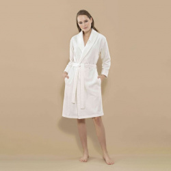 Банный халат Antoinette цвет: кремовый (S) Tivolyo home tivh899606
