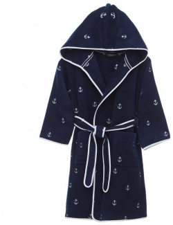 Одежда  обувь и аксессуары Soft cotton sfc669685 Детский банный халат Miriam цвет: синий (2 года)