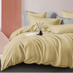Комплекты постельного белья LUXOR luxr934082 Постельное белье Chloe цвет: марципан (евро)