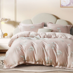 Комплекты постельного белья Famille fam938861 Постельное белье Jamala цвет: розовый (2 сп)